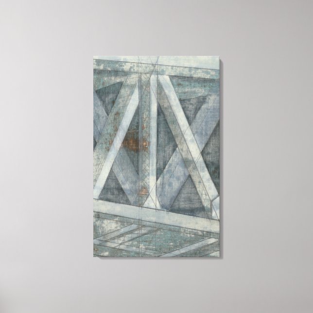 Industrial Structure | Bridge Canvas Print (Front)