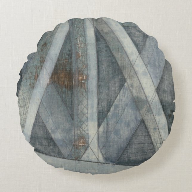 Industrial Structure | Bridge Round Cushion (Front)