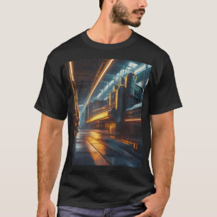Industrial Symphony: Dance of Progress T-Shirt