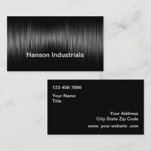 Industrial Theme Business Cards