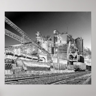 industrial tracks poster