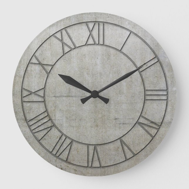 Industrial Wall Clock (Front)