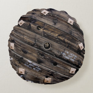 Industrial Wire Spool Round Cushion