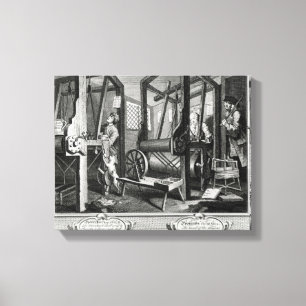 Industry and Idleness Canvas Print