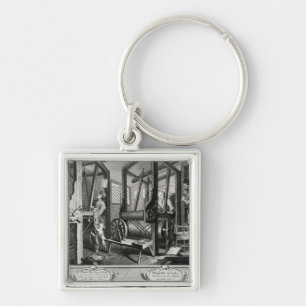 Industry and Idleness Key Ring