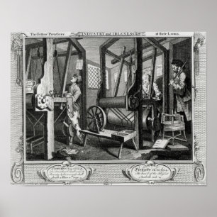 Industry and Idleness Poster