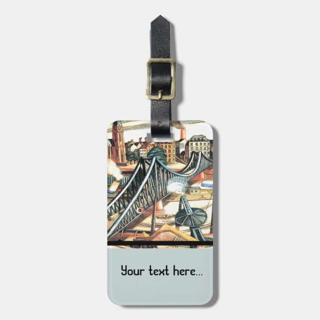 Industry Luggage Tag (Front Vertical)