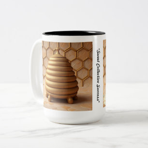"Industry Meets Nature" Two-Tone Coffee Mug