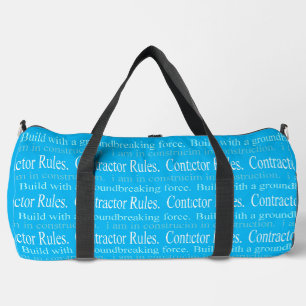 Industry-Specific Gym Duffel Bag - Construction