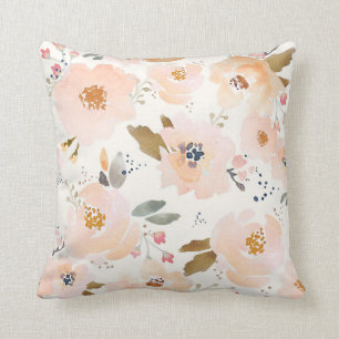Indy Bloom Peachy Baby Floral Pillow