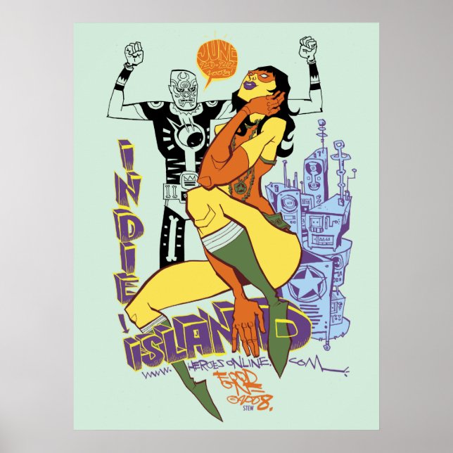 Indy Island Print/Poster Poster (Front)