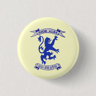 Indy Scottish Lion Rampant Gaelic Badge