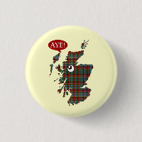 #indyref Aye Scotland Map Vote Yes Button
