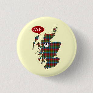 #indyref Aye Scotland Map Vote Yes Button