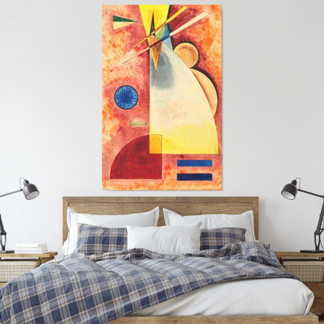 Ineinander Canvas Print (Insitu(Bedroom))
