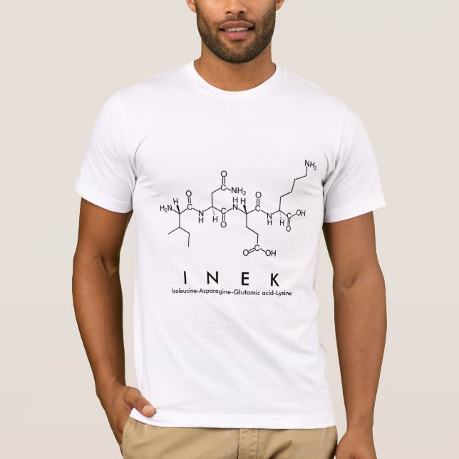 Inek peptide name shirt (Front)