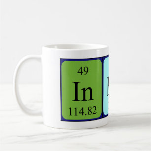 Iness periodic table name mug