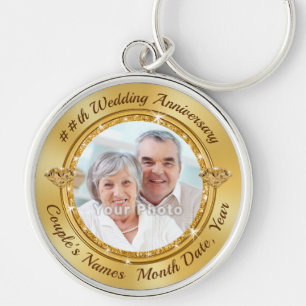Inexpensive Anniversary Gifts for Her and Him Key Ring