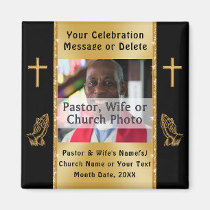 Inexpensive Church Anniversary Favors with PHOTO Magnet