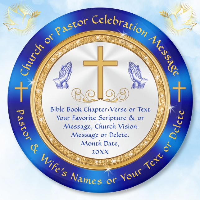 Inexpensive Gifts for Church Members, Bulk or One, Magnet (Small gifts for church members. Pastor appreciation party favors. Bulk gifts for church members.)