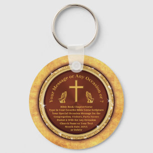Inexpensive Gifts for Church Visitors, Members Key Ring
