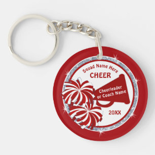 Inexpensive Personalised, Cheer Team Gift Ideas,  Key Ring
