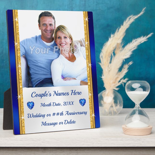 Inexpensive Wedding Gifts for Second Marriage,  Plaque (Side)