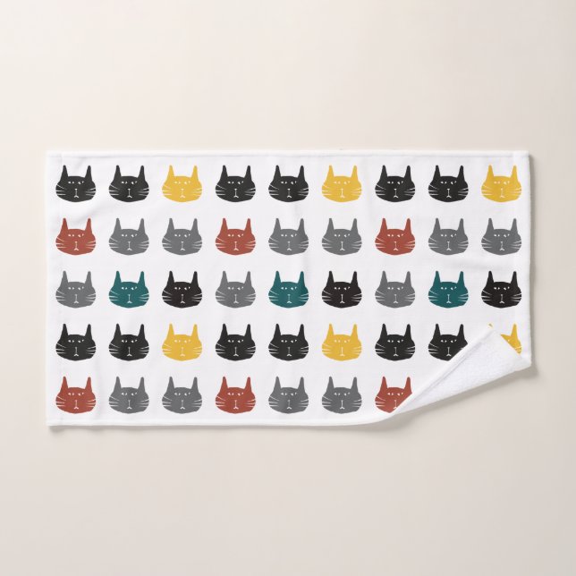 Inexplicable cats hand towel (Hand Towel)