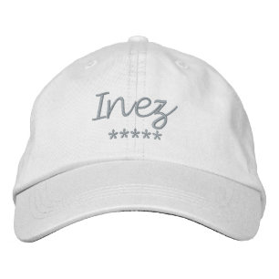 Inez Name Embroidered Hat