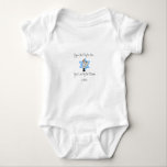 INFANT BAR MITZVAH FUN OUTFITS BABY BODYSUIT<br><div class="desc">Baby's first Bar Mitzvah outfit. This popular style is a must-have for your precious little bundle. The neckband is designed for easy on-and-off and a 3-snap closure makes diaper changes a cinch. IMPORTANT: You can change the year on the outfit by selecting options and following the directions. It's easy. Mozel...</div>