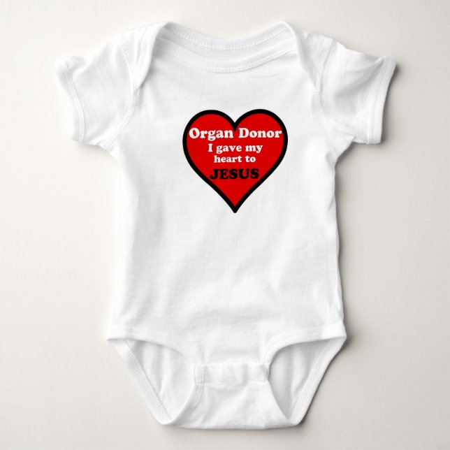 Infant Christian Baby Bodysuit (Front)