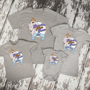 Infant Cousin Crew Retro Ghost Halloween Matching Baby Bodysuit