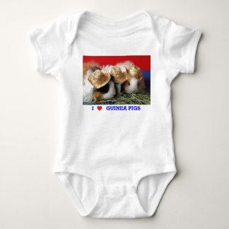 Infant I Love Guinea Pigs T Shirt