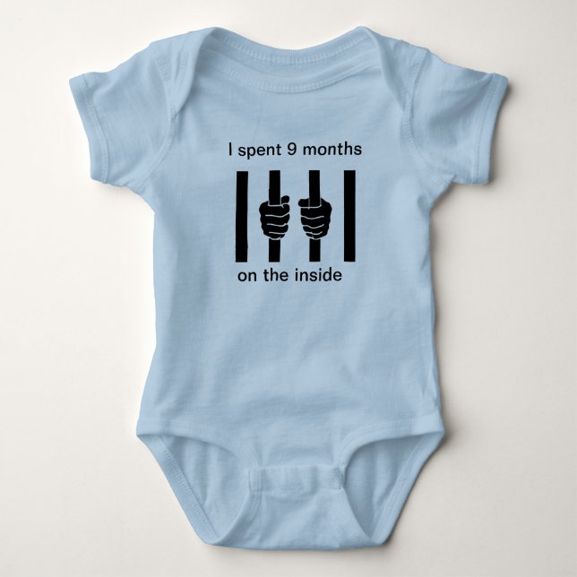 Infant Jail Baby Bodysuit (Front)