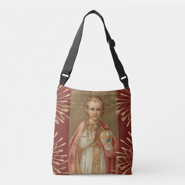 Infant Jesus of Prague Crossbody Bag (Front)
