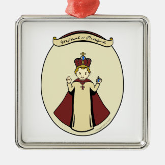 Infant of Prague ornament