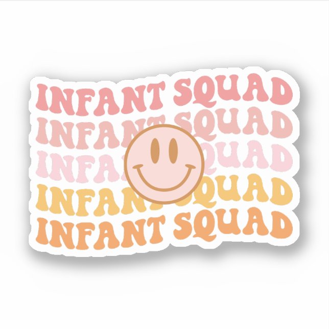 Infant Squad, Infant Teacher, Daycare Teacher Gift (Front)