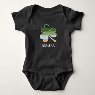Infant St. Patrick's Day Lucky Irish Shamrock Baby Bodysuit