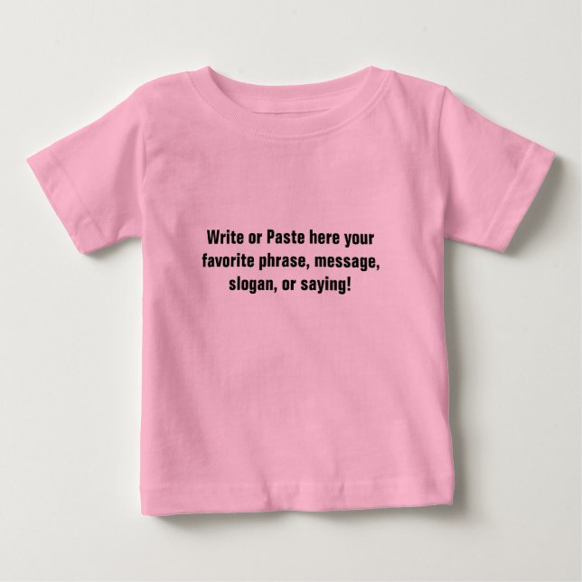Infant T-Shirt (Front)