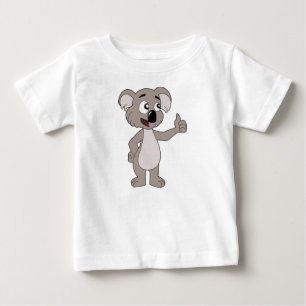 Infant T-Shirt with koala bear cartoon