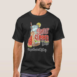 Infant Teacher Off Duty Summer Break Sweet Summer T-Shirt