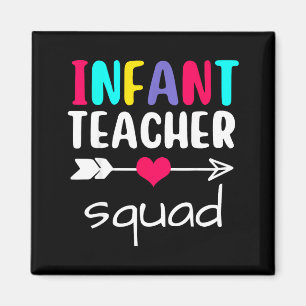 Infant Teacher Squad Matching Funny Back To School Magnet