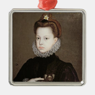 Infanta Isabella Clara Eugenia Metal Tree Decoration
