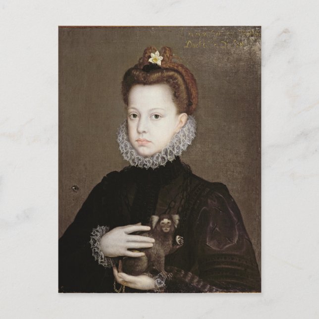 Infanta Isabella Clara Eugenia Postcard (Front)