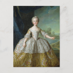 Infanta Isabelle de Bourbon-Parme  1749 Postcard