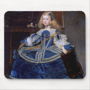 Infanta Margarita Teresa Blue Dress, Velazquez Mouse Mat