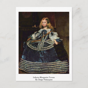 Infanta Margarita Teresa By Diego Velazquez Postcard