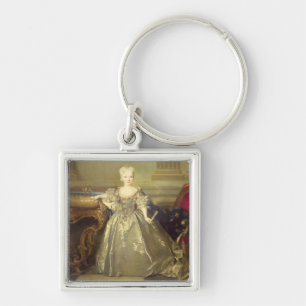 Infanta Maria Ana Victoria de Borbón, 1724 (oil o Key Ring