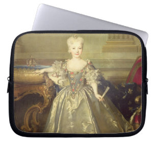 Infanta Maria Ana Victoria de Borbón, 1724 (oil on Laptop Sleeve