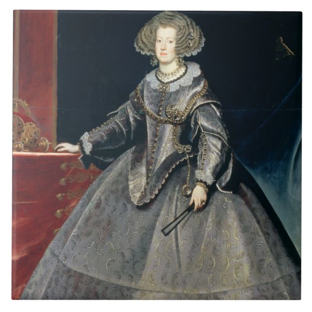 Infanta Maria Theresa (1638-83) c.1646 (oil on can Tile (Front)